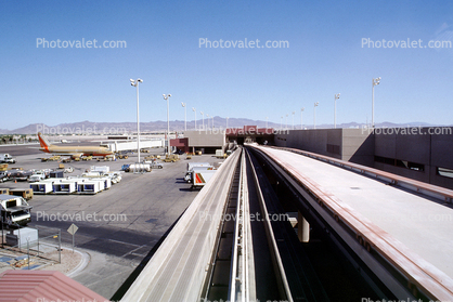 Harry Reid International Airport People Movers, Tracks, Las Vegas