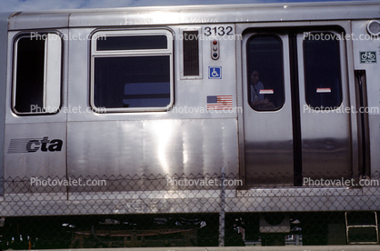 Chicago-El, Elevated, 3132, CTA, TRAIN