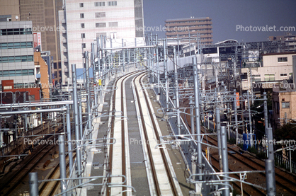 Tracks, curve, Tokyo