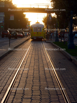 Baltimore-Maryland, No. 1063, F-Line, Trolley, San Francisco, California