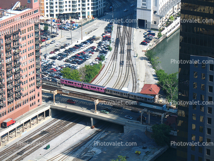 Chicago-El, Elevated, The-El, Train, CTA