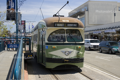 F-Line, Trolley 1078, San Francisco, California