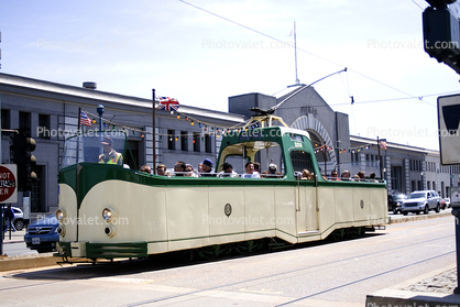 Blackpool-England, No. 228, Built 1934, F-Line, Municipal Railway, Muni, San Francisco, California