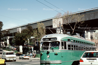 # 1042, F-Line, PCC, Muni, San Francisco, California