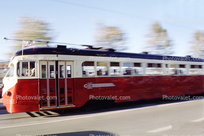 Philadelphia Suburban Transportation Co., No. 1007, F-Line, PCC, Muni, San Francisco, California