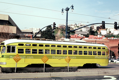 Cincinnati-Ohio, No. 1057, F-Line, PCC, Muni, San Francisco, California