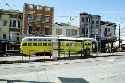 Baltimore-Maryland, No. 1063, F-Line, Trolley, San Francisco, California