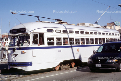 F-Line, Trolley, 1060, San Francisco, California