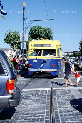 Muni, F-Line, Trolley, San Francisco, California