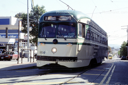 San Francisco Muni 1050, F-Line, PCC, Castro District