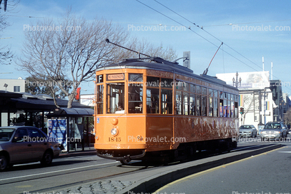 Milan-Italy (1970s-Current), F-Line, No. 1515, Muni, Peter Witt Design, San Francisco, California, 1970s