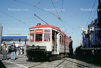 San Francisco Muni (Original livery), No. 1, Built 1912, F-Line, Muni, San Francisco, California
