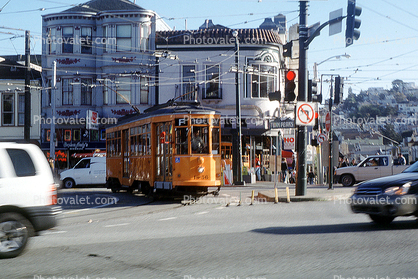 Milan-Italy (1970s-Current), No. 1856, F-Line, Muni, Peter Witt Design, Castro District, 1970s