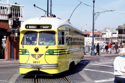 Cincinnati, Ohio, Built 1948, F-Line, Trolley, San Francisco, California, 1940s