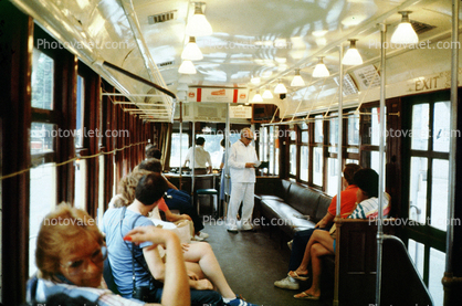 Toronto Intercar, interurban, Interior, Inside, 1983, 1980s