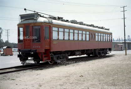 PE 1299, Pacific Electric Trolley, Interurban