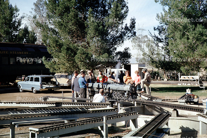 UP FEF-2, Union Pacific, 4-8-4, Rideable Miniature Railroad, Live Steamer, 1960s