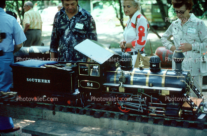 Southern 84, Rideable Miniature Railroad, Live Steamer, 1950s