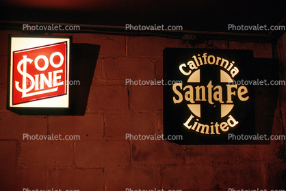 California Limited, Santa-Fe, ATSF, 1950s