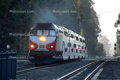 JPBX 927, Caltrain, Burlingame, California, San Francisco Peninsula Commuter