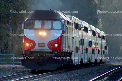 Caltrain JPBX 927, MPI MP36PH-3C, Burlingame, California, San Francisco Peninsula Commuter
