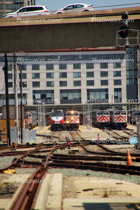 Fourth Street Station, Caltrain, railroad tracks, SOMA