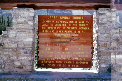 Upper Spiral Tunnel, loop, 1950s