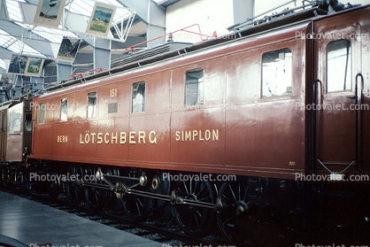 Bern Lotschberg Simplon, Lucerne, 1950s