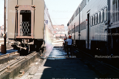 Caltrain, Passenger Railcar, San Francisco, California, 4th Street Station