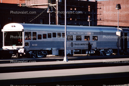 Track Inspection Railcar, Santa-Fe, 4th Street Station