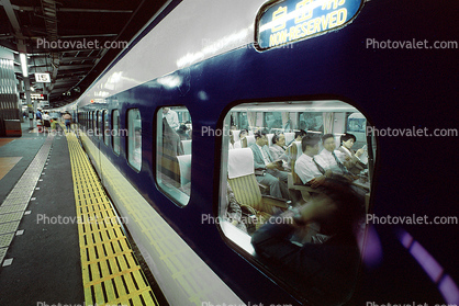 Passengers, Train Station, Depot, Terminal, Japanese Bullet Train, Tokyo