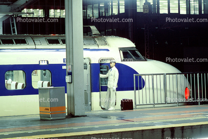 Engineer, Train Station, Depot, Terminal, Japanese Bullet Train, Tokyo