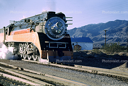 SP 4449, GS-4 class Steam Locomotive, 4-8-4, Southern Pacific Daylight Special, 1950s