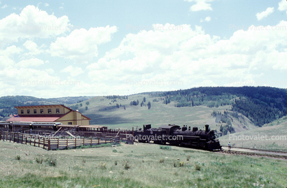 Steam Locomotive 487, 2-8-2, D&RGW, Narrow Gauge, July 1990