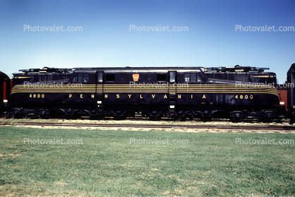 PRR 4800, Altoona GG1 class locomotive, nicknamed "Old Rivets", GG-1