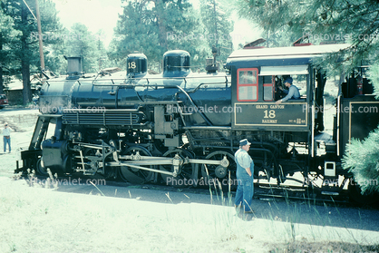 GCRY 18, Alco 2-8-0, Grand Canyon Railway