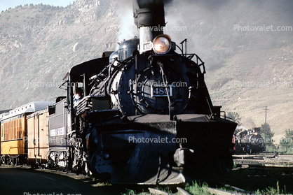 DRGW 480, BLW 2-8-2, K-36 Steam locomotive, Denver & Rio Grande Western, Silverton