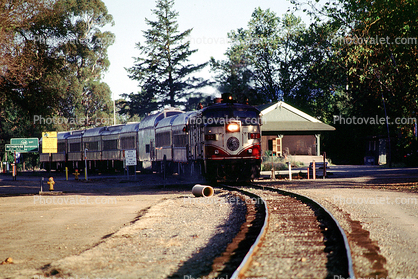 NVR 72, MLW ALCO FPA4, Wine Train, Diesel Electric Locomotive, Napa Valley Railroad