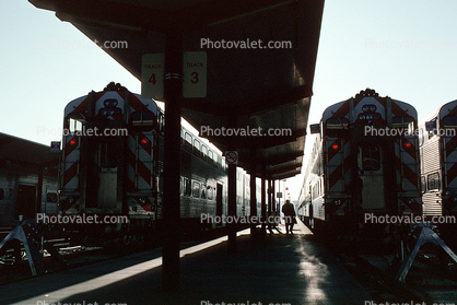 Fourth Street Train Station, Depot, Platform, Caltrain, SOMA