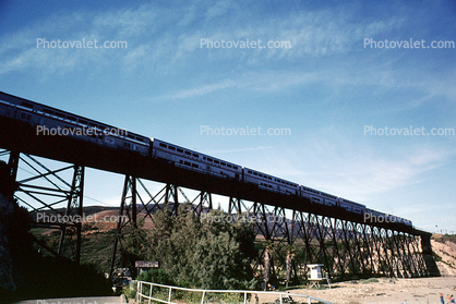 Passenger Railcar, Coastliner, Gaviota Beach, California