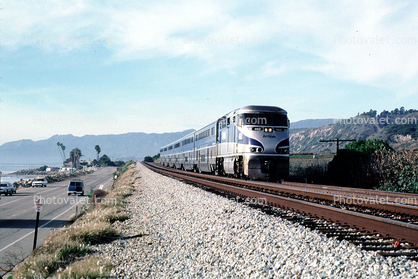 462, EMD F59PHI, along the Pacific Coast, Ventura County