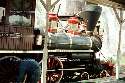 Sam Houston Steam Engine, 0-4-4, 1966