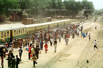Passenger Railcar, Touba, Senegal