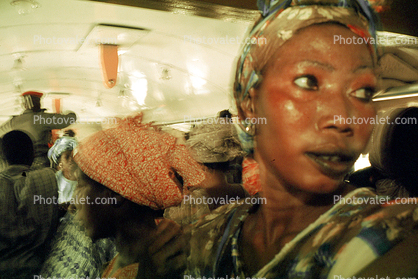 Woman Face, Touba, Senegal