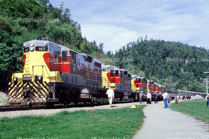 Algoma Central Railway, AC 107, Tour Train, Agawa Canyon, Northern Ontario, Canada