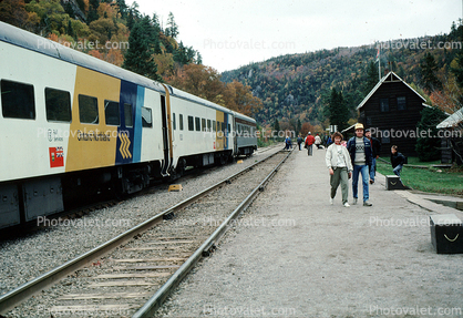 Passenger Railcar, Ontario Northland, Canada, Train Station, Depot, Terminal