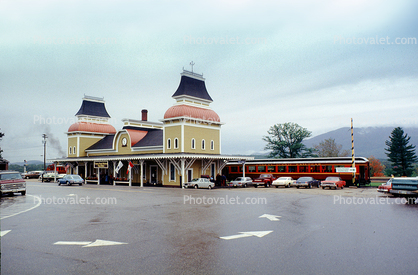 Train Station, Conway Scenic Railroad, North Conway, New Hampshire