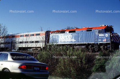 Metra, METX 143, railcars