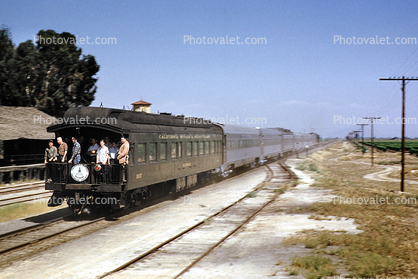 Rear Passenger Railcar, California-Nevada Historical Society, 1961, 1960s