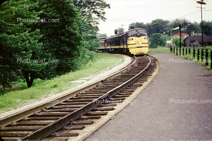 CO 402, Curved Track, 1950s